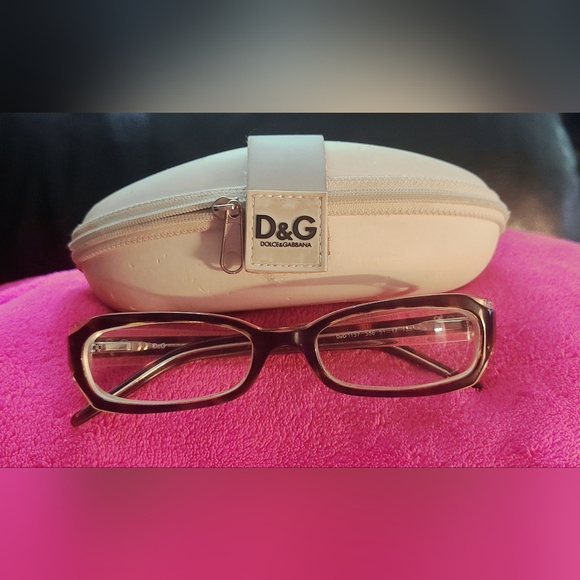 Dolce & Gabbana Accessories - Dolce & Gabbana Wowens Tortoise Glasses with White Case